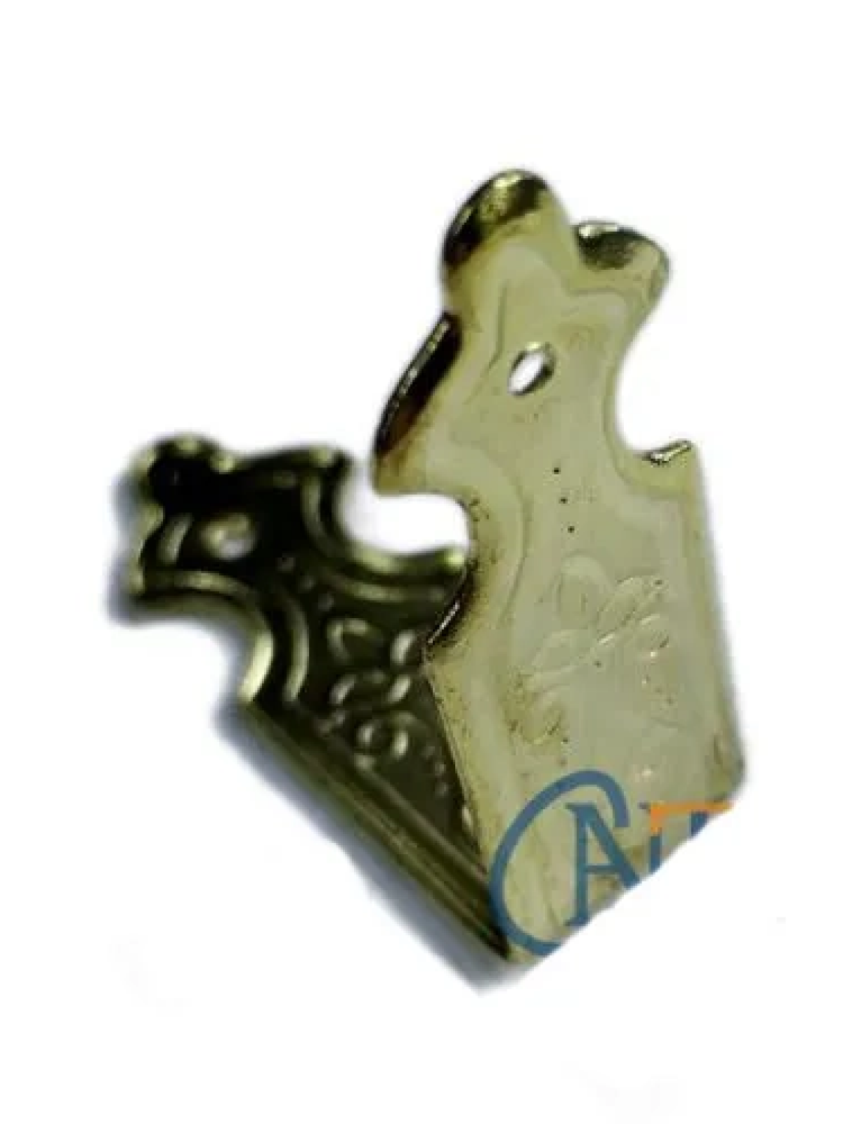 Dekoratif Sandık, Kutu Kenarı, 11x32mm, Sarı, 100 Adet