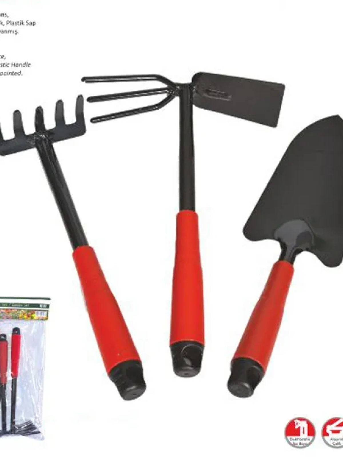 Desa Bahçe Seti - Kürek, Tırmık, Çapa