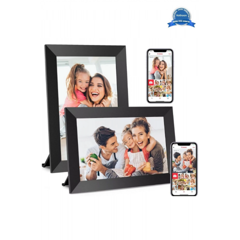 Dijital Fotoğraf Çerçevesi Wifi 10.1 İnç 32gb Dokunmatik Ekran, Uygulama Üzerinden Fotoğraf/video Paylaşımı