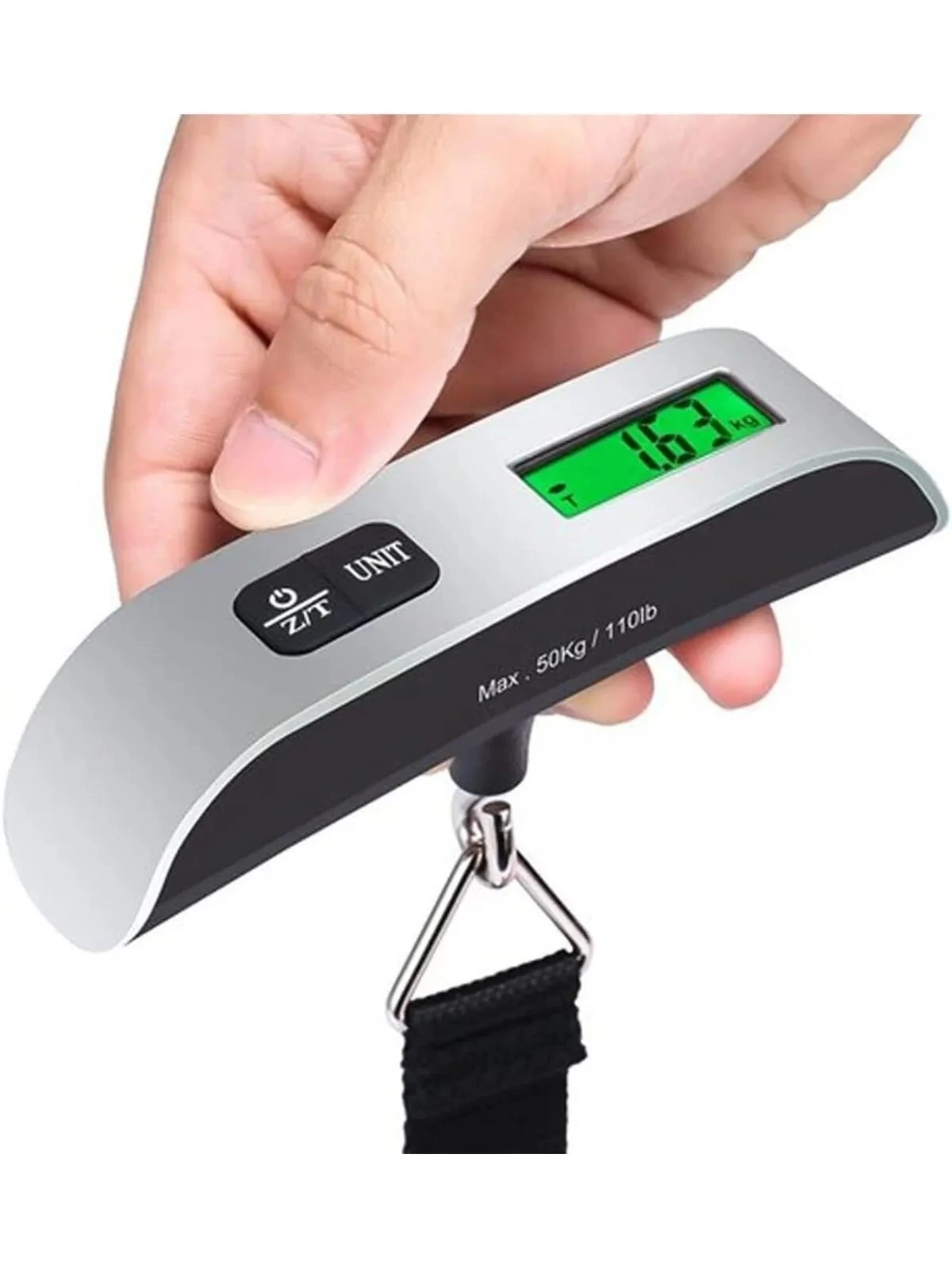 Dijital Işıklı Elektronik Askılı El Bagaj Tartısı Bavul Kantarı Seyahat Çantası 50kg