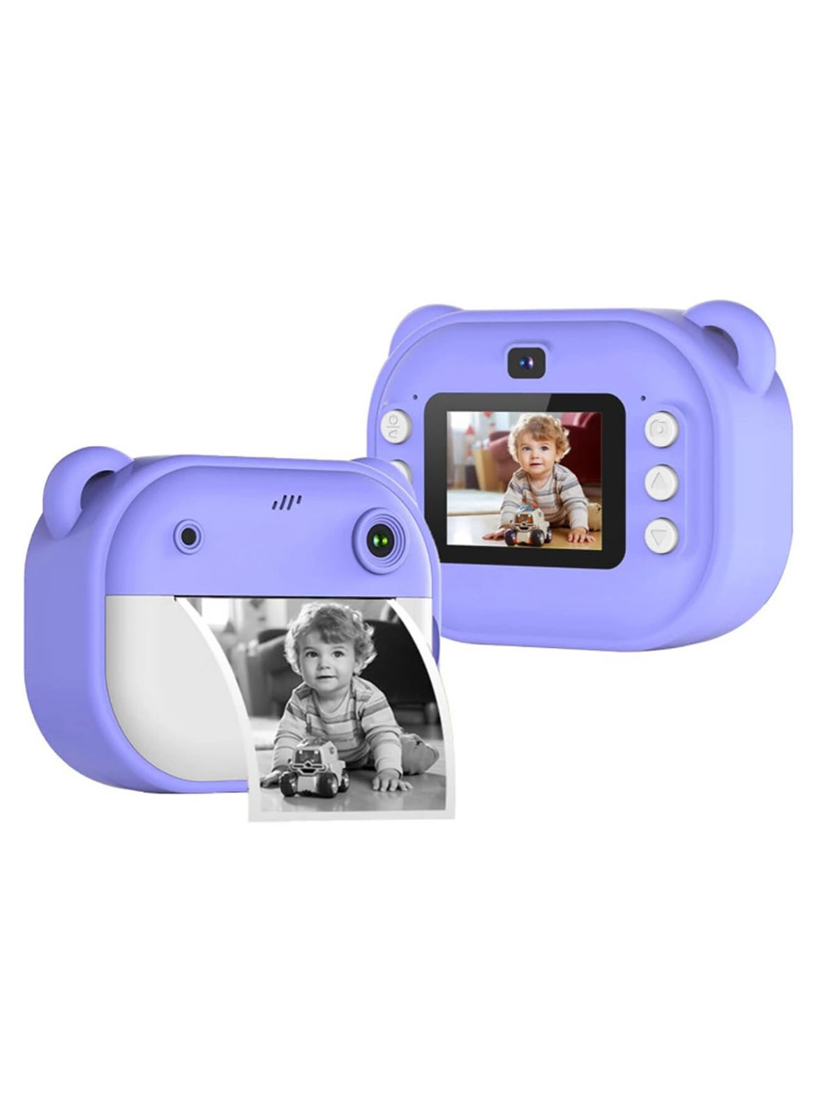 Dijital Video Kayıt Fotoğraf Çocuk Kamerası Anlık Termal Resim Kağıt Baskılı