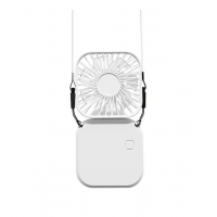 El Fanı Mini Masaüstü Ve Boyun Askılı Fan Portatif Şarjlı 3 Kademeli Vantilatör Soğutucu