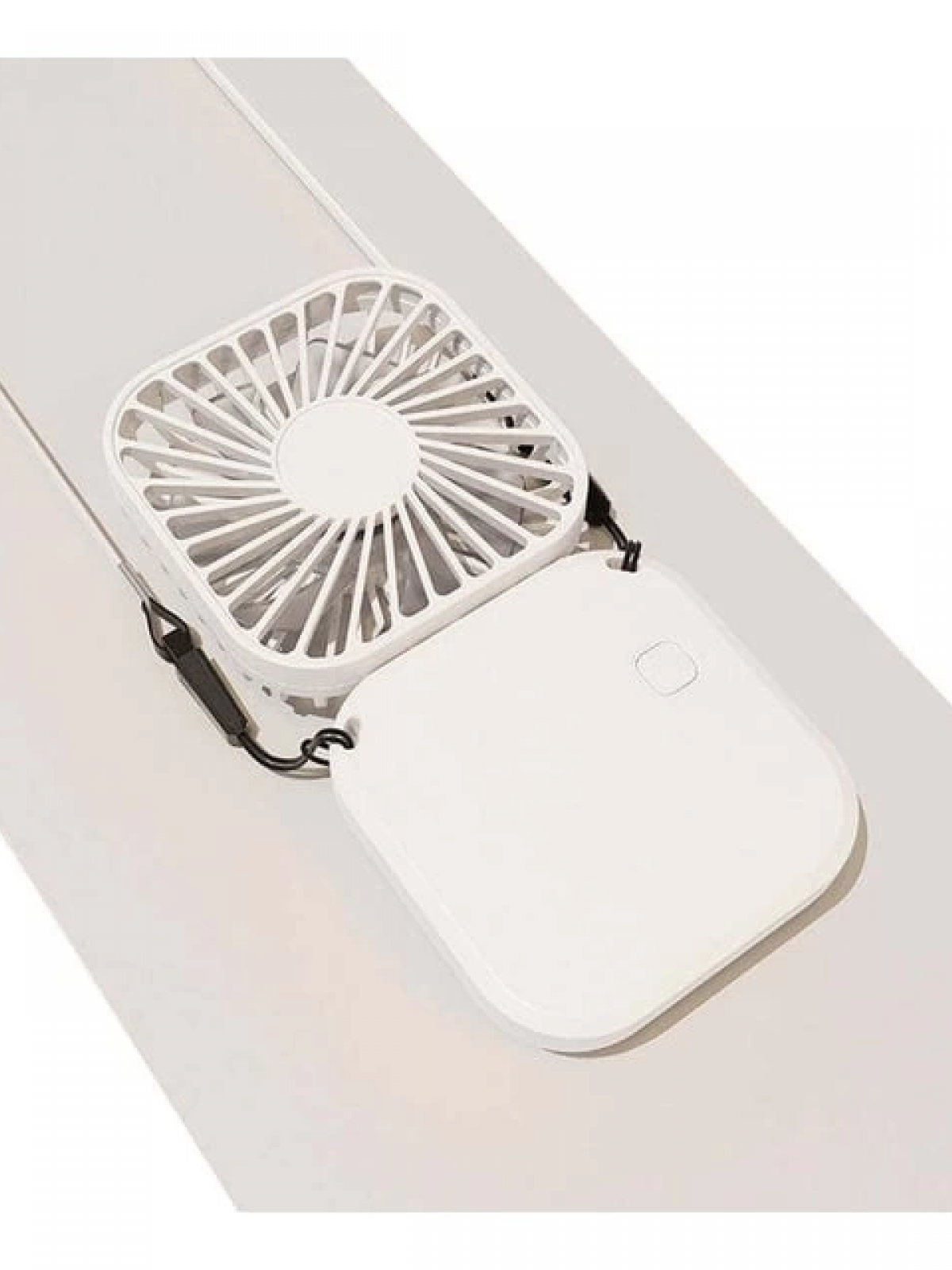 El Fanı Mini Masaüstü Ve Boyun Askılı Fan Portatif Şarjlı 3 Kademeli Vantilatör Soğutucu