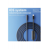 Endoskop Yılan Video Kamera İos Uyumlu Led’li 10 Metre 7 Mm Sert Kablo 2mp Full Hd