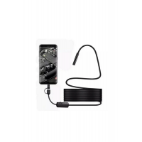 Endoskop Yılan Video Kamera Led’li 10 Metre 7 Mm Sert Kablo