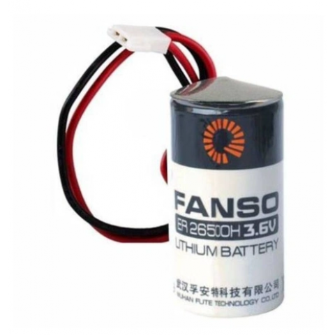 Fanso Er26500h Kablolu Konnektörlü (51005-2p) 3.6v Lithium Pil (li-socl2) Fanso Er26500h Kablolu Konnektörlü (51005-2p) 3.6v Lithium Pil (li-socl2)