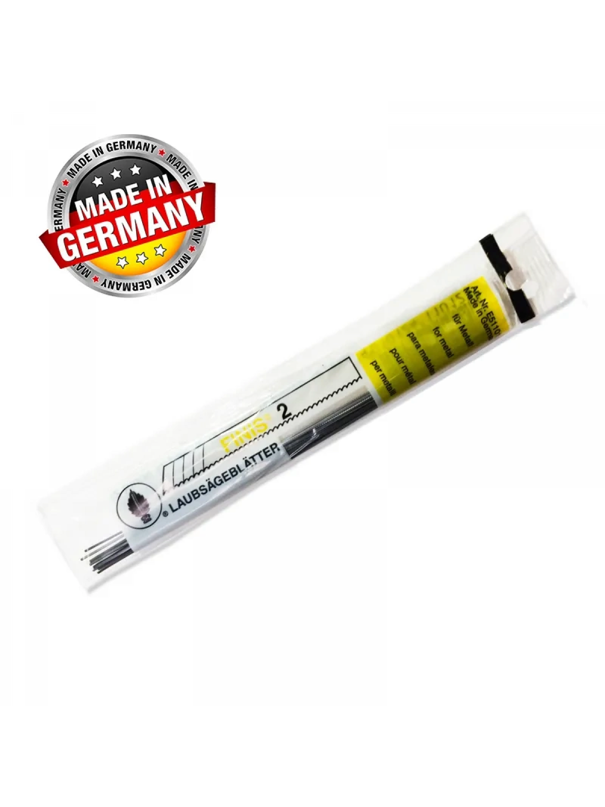 Finis Düz Hassas Metal Kıl Testere Ağzı No:2 - 12 Adet Finis Düz Hassas Metal Kıl Testere Ağzı No:2 - 12 Adet