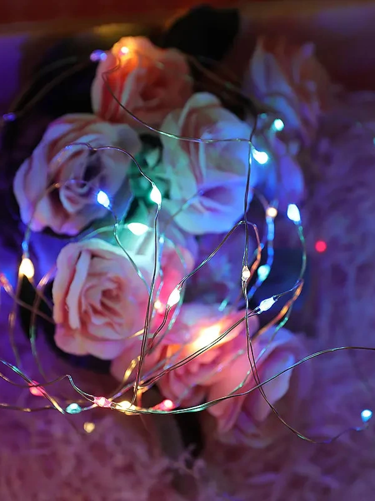 Gd957 Şerit Pilli Aydınlatma 3 Metre 30 Adet Beyaz Peri Led