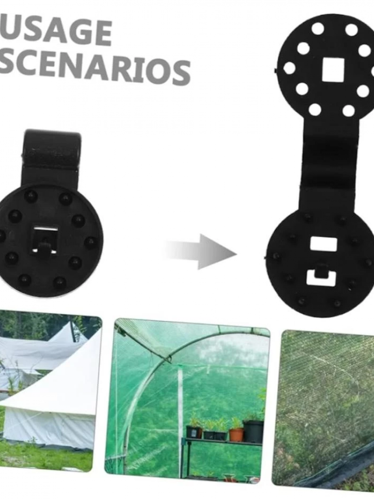 Gölgelik Branda Çadır Klipsi