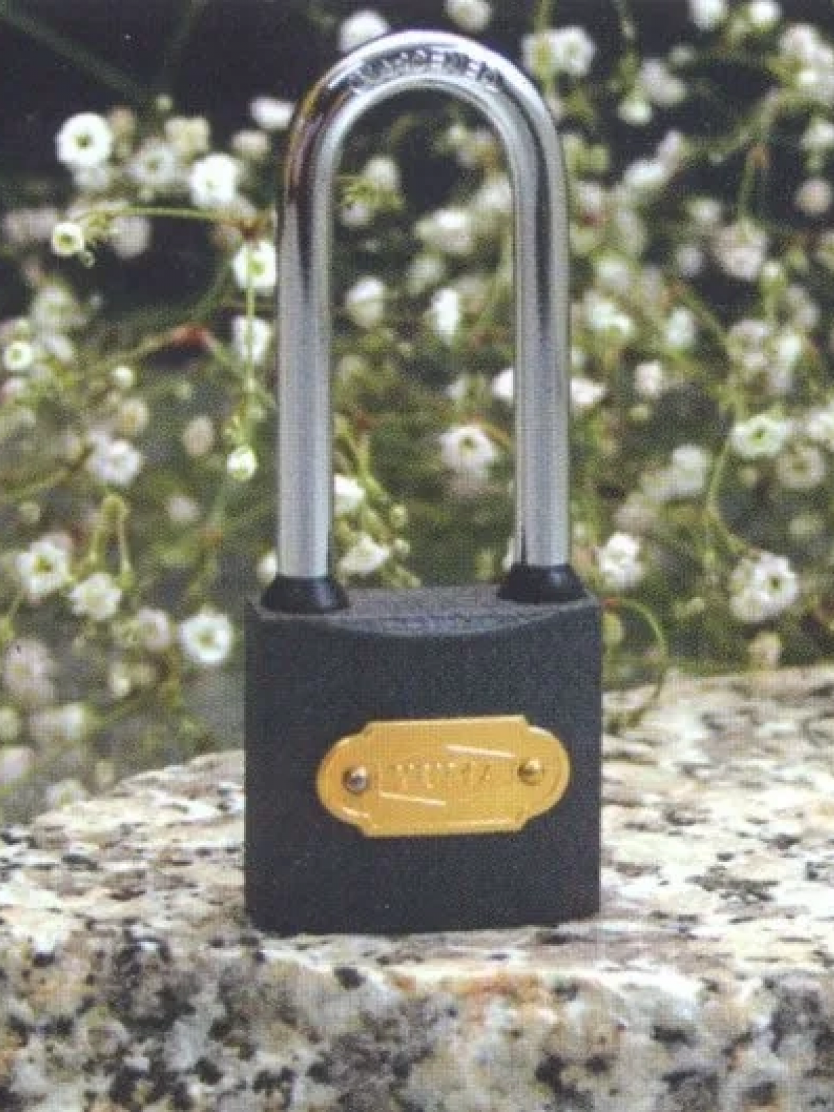 Gri Döküm Uzun Kancalı Asma Kilit 50mm