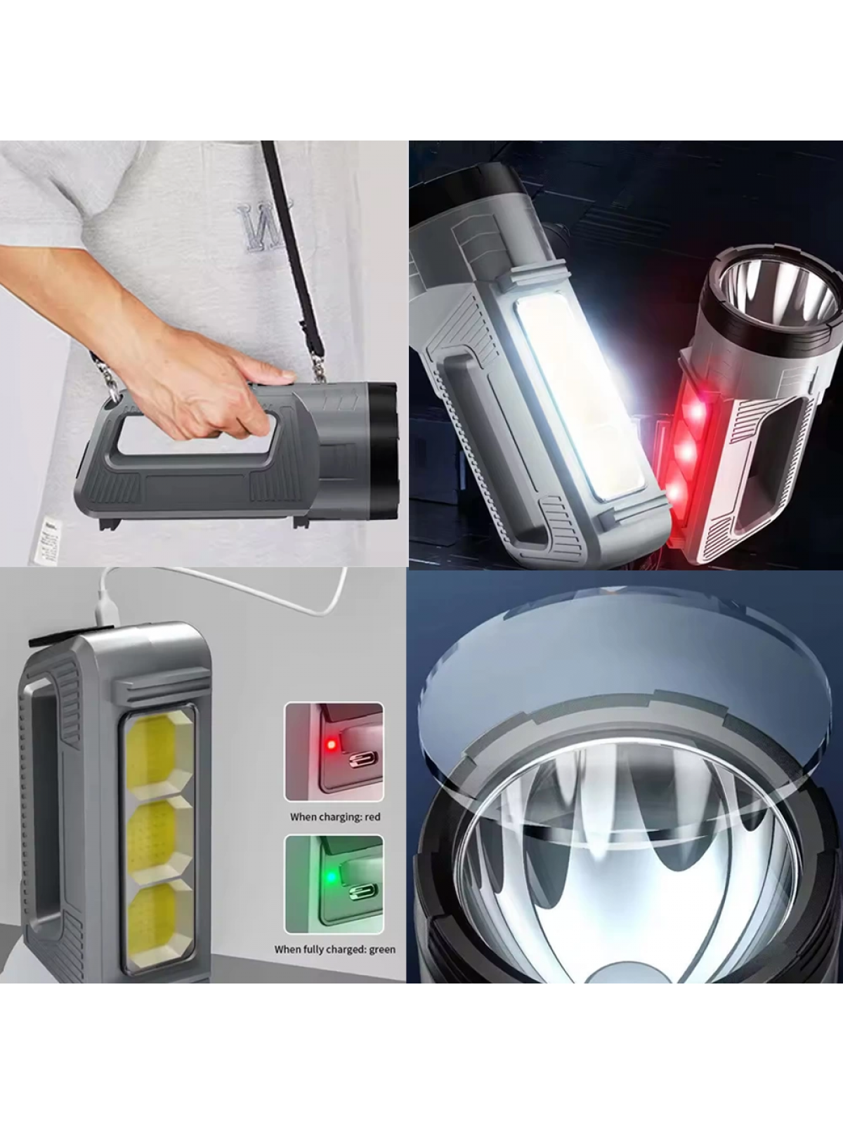 Güçlü Şarjlı Fener Masa Lambası  Wt-603