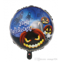 Happy Halloween Balkabağı Folyo Balon 18 İnç