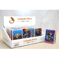 Hareketli Sulu Detaylı Köpek Figürlü El Aynası Alk4578