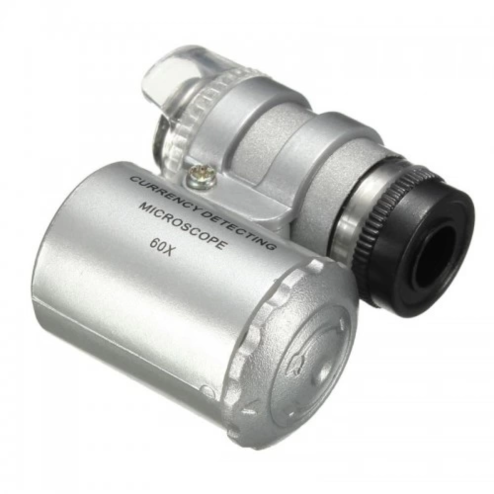 Iphone5 Için Uyumlu Kapaklı Lens Mikroskop Taşınabilir Mini Cep Boyutu Led Mikroskop No.9882ip5ii