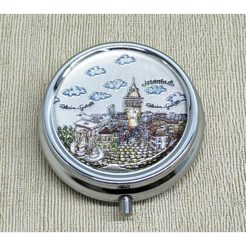 İstanbul Temalı İlaç Kutusu Alk4048