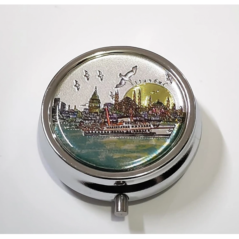 İstanbul Temalı İlaç Kutusu Alk4049