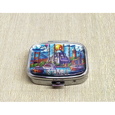 İstanbul Temalı İlaç Kutusu Alk4368