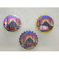 İstanbul Temalı Metal Magnet Alk4340