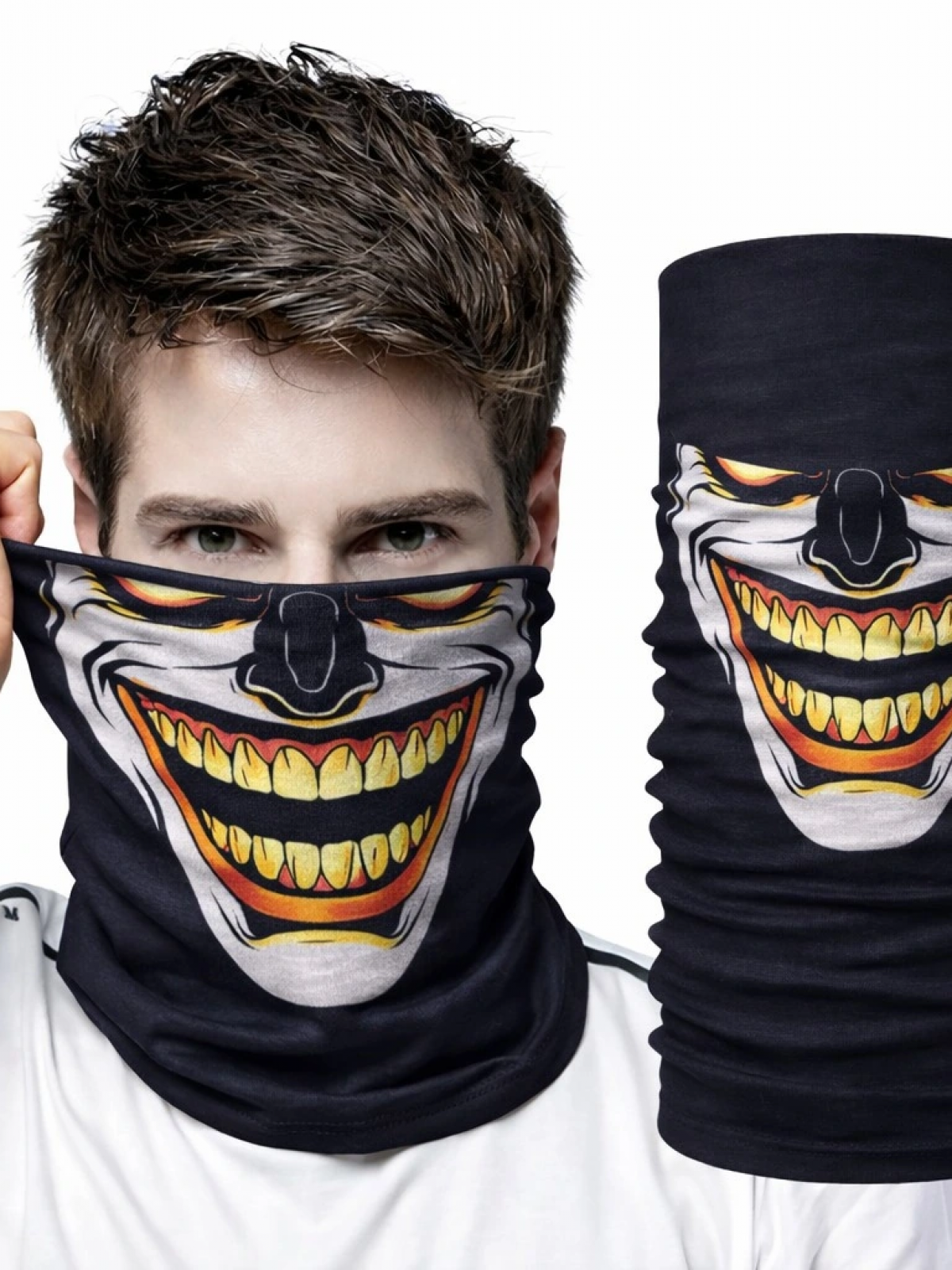 Joker Gülüşlü Baf Maske – Çok Amaçlı Boyunluk Bandana 3 No