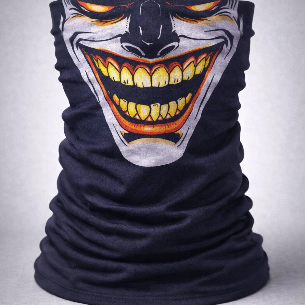 Joker Gülüşlü Baf Maske – Çok Amaçlı Boyunluk Bandana 3 No