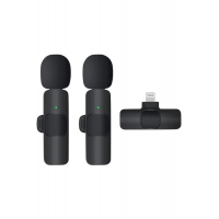 K9 Kablosuz Yaka Mikrofonu Lightning 2’li Mini Mikrofon Youtube Tik Tok 2 Adet