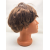 Kahve Renk Kısa Kesim İçi Astarlı Erkek Peruğu