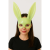 Karanlıkta Parlayan Fosforlu Tavşan Maskesi – Glow Bunny Masquerade Maske (32x22 Cm)
