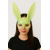 Karanlıkta Parlayan Fosforlu Tavşan Maskesi – Glow Bunny Masquerade Maske (32x22 Cm)