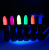 Karanlıkta Parlayan Yanan Uv Neon Ruj Yüz Boyama 6 Adet 6 Renk