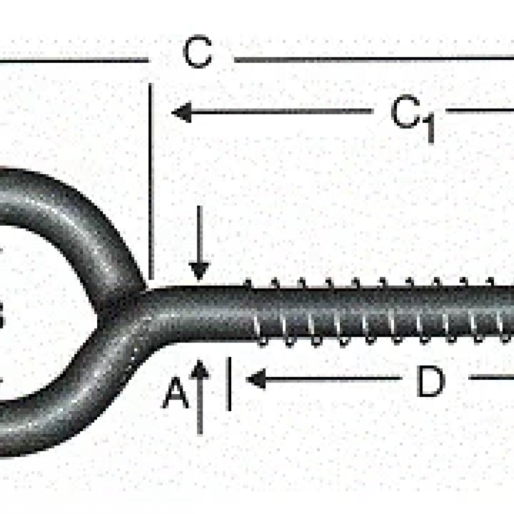Kaynaklı Vida 8x160 - 50 Adet