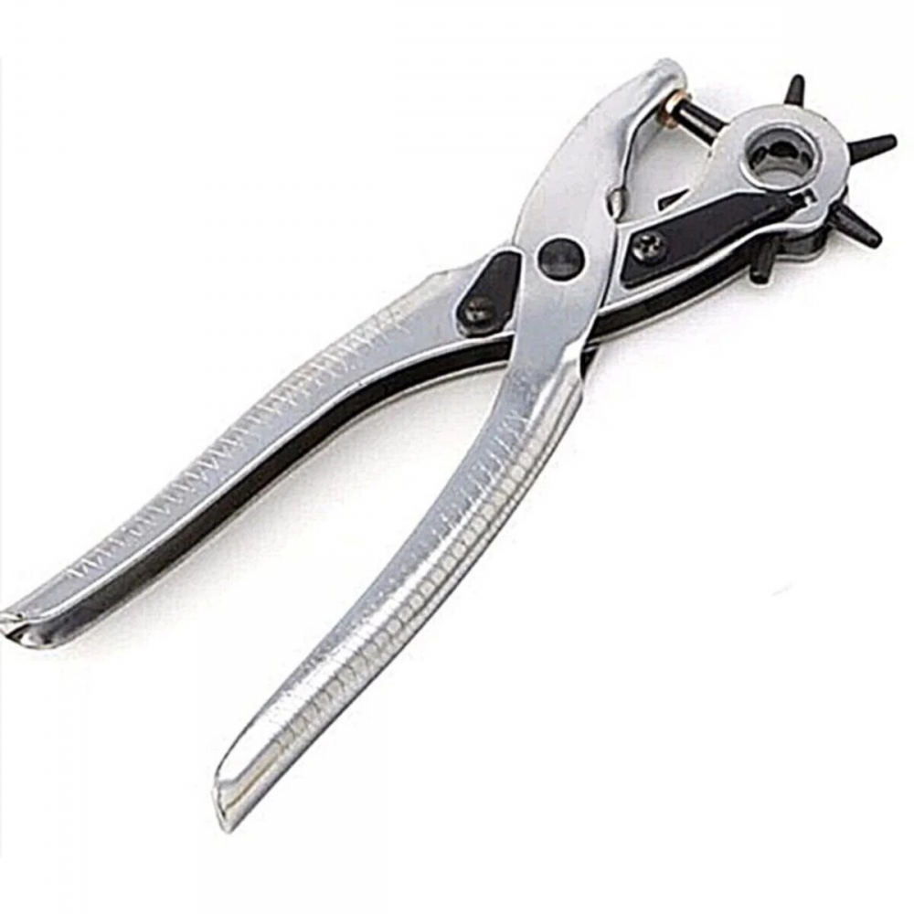 Kemer Delme Ve Perçin Pensesi Ikli Set Deri Plastik Delici