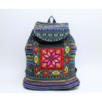 Kilim Desenli Sırt Çantası Alk-1