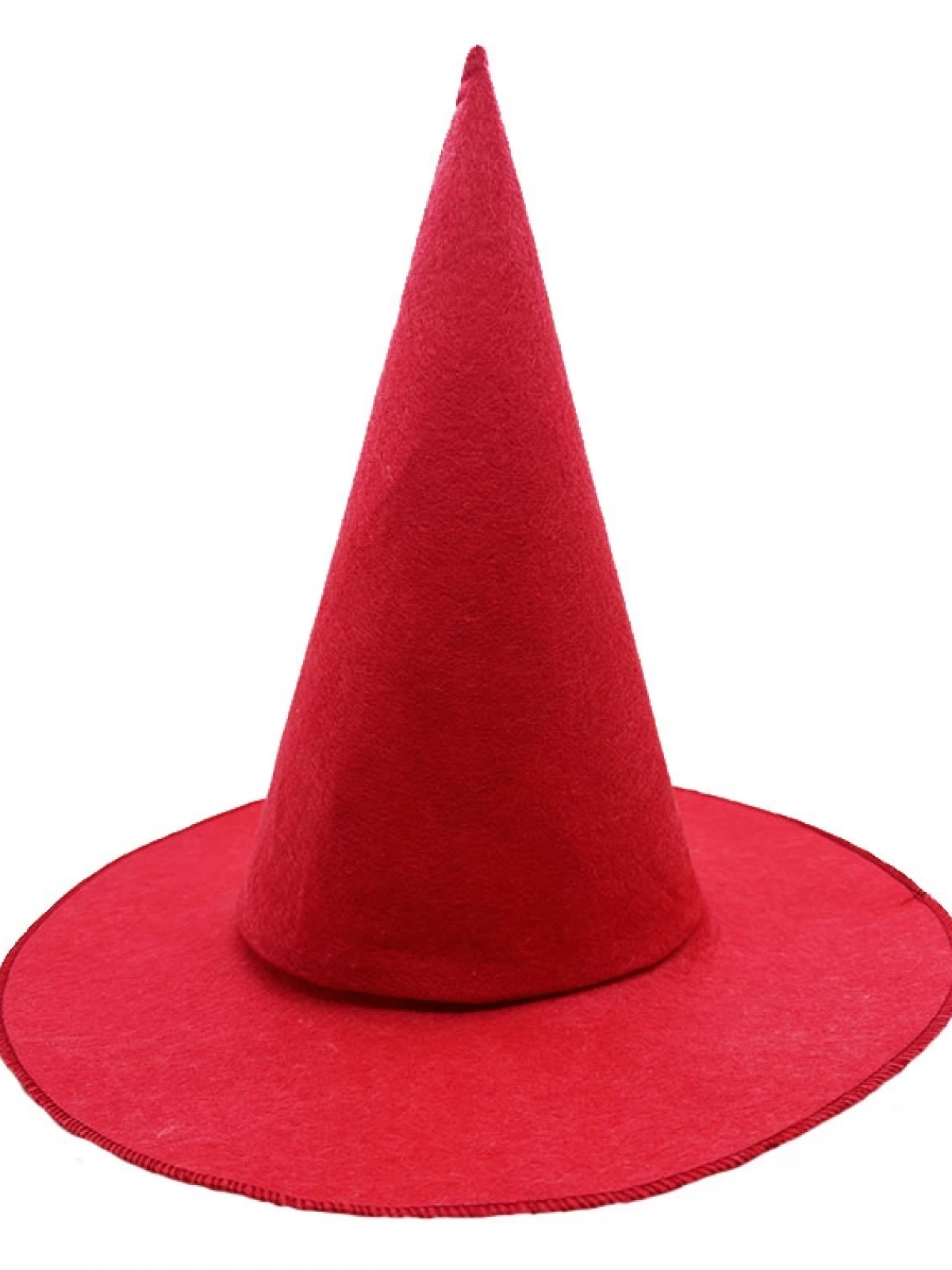 Kırmızı Renk Keçe Cadı Şapkası Yetişkin Çocuk Uyumlu 35x38 Cm Kırmızı Renk Keçe Cadı Şapkası Yetişkin Çocuk Uyumlu 35x38 Cm