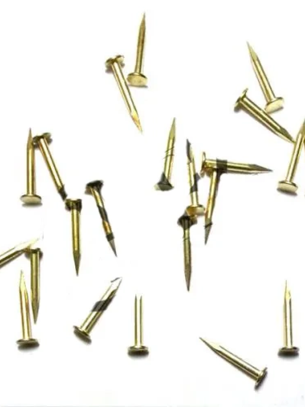 Klips, Menteşe, Ayağı Çivisi 9mm Çelik - Sarı 100gr