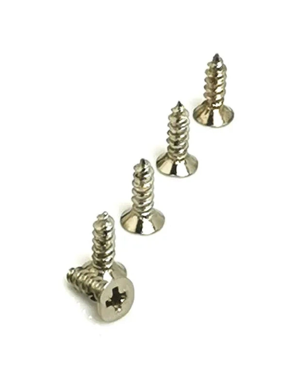 Klips, Menteşe, Ayak, Ağaç, Sunta Vidası 2,2x7,5mm - Nikel 100 Adet