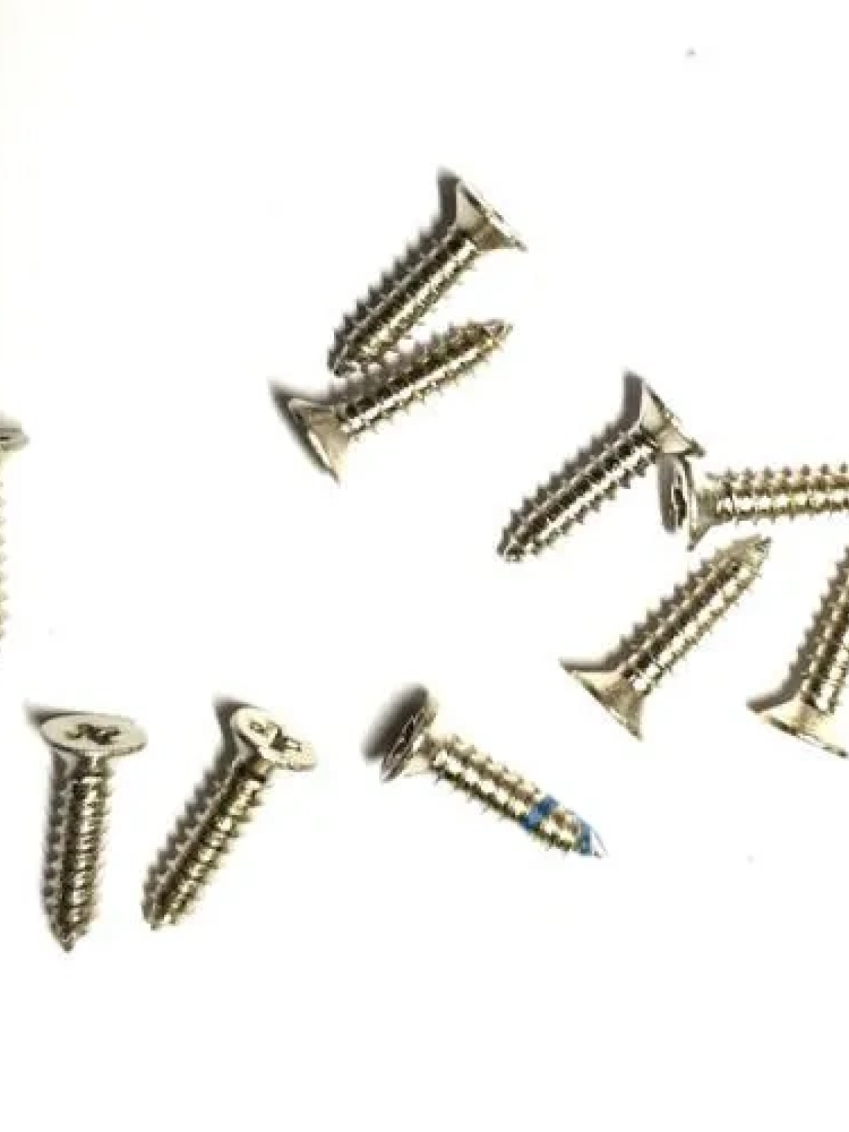 Klips, Menteşe, Ayak, Ağaç, Sunta Vidası 2,2x9,5mm - Nikel 100 Adet