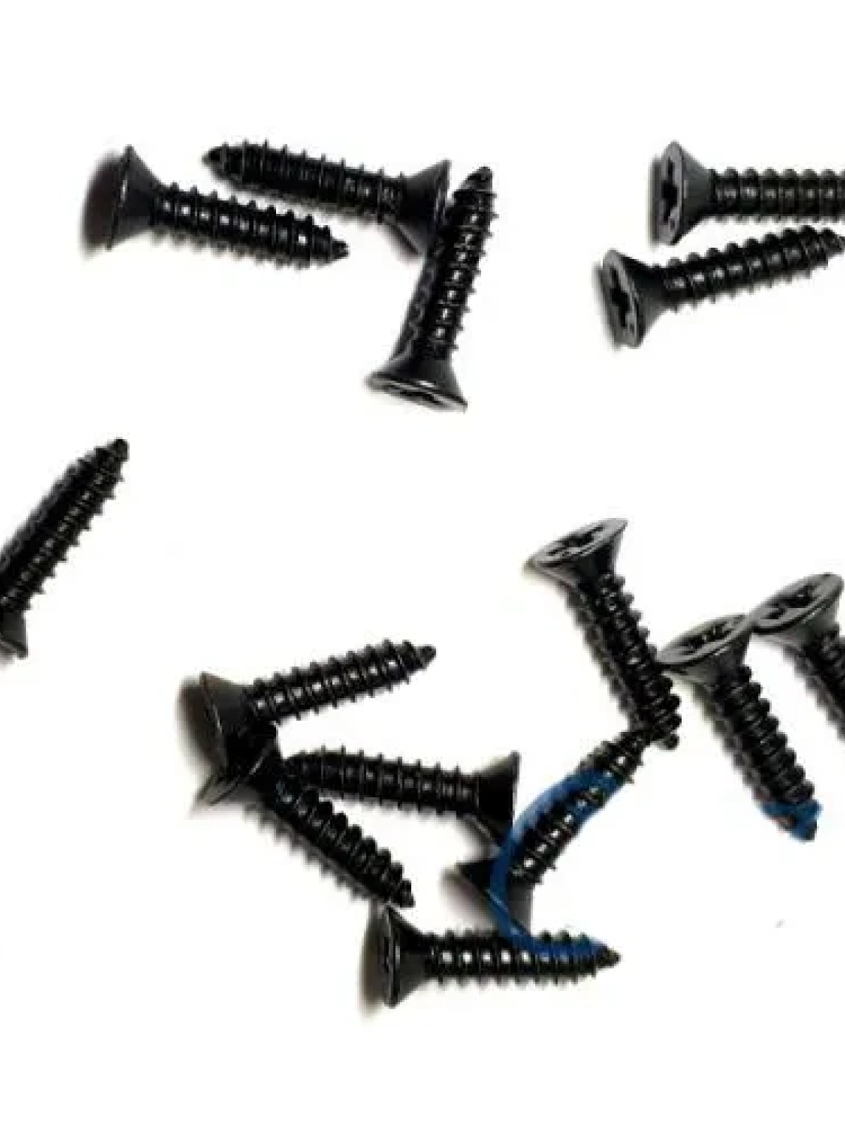 Klips, Menteşe, Ayak, Ağaç, Sunta Vidası 2,2x9,5mm - Siyah 100 Adet