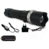 Km-110 Profesyonel Şarjlı El Feneri Ledli+flashlight+zoom Özellikli  Aparatlı 6 Parça Full Set