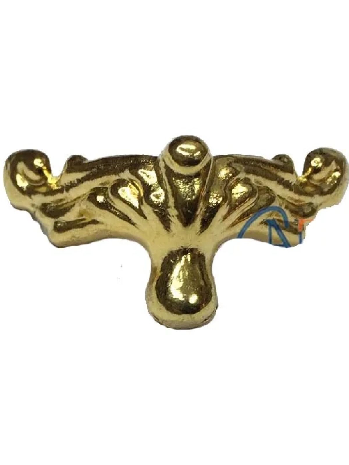 Köşe Etekli Sandık Ayağı, Kutu Ayak 1,5 Cm - Sarı