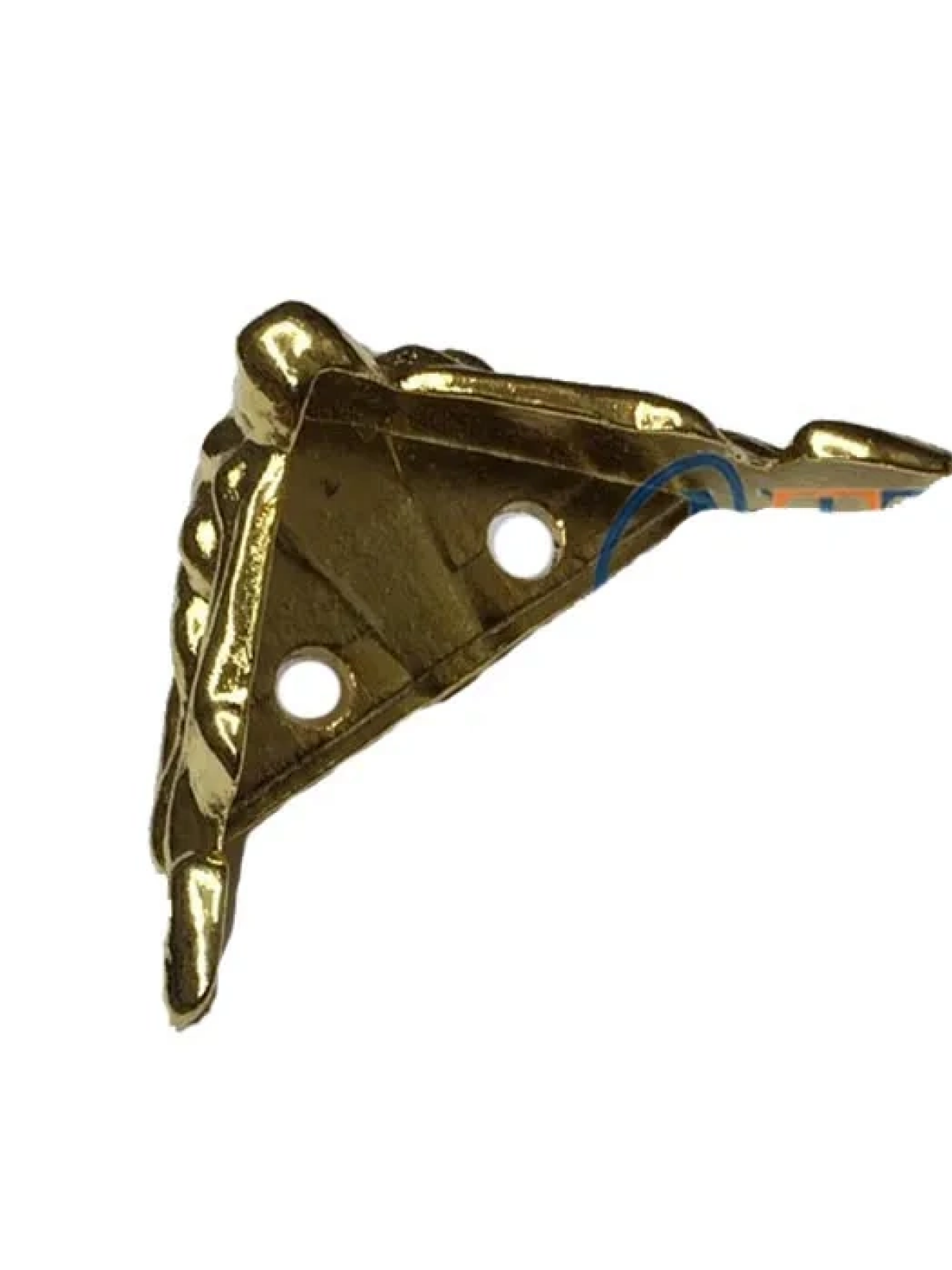 Köşe Etekli Sandık Ayağı, Kutu Ayak 1,5 Cm - Sarı