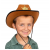 Kovboy Şerif Şapkası Kahve 12 Adet - Kostüm, Parti Ve Gösteri Şapkası