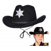 Kovboy Şerif Şapkası Siyah 12 Adet - Kostüm, Parti Ve Gösteri Şapkası