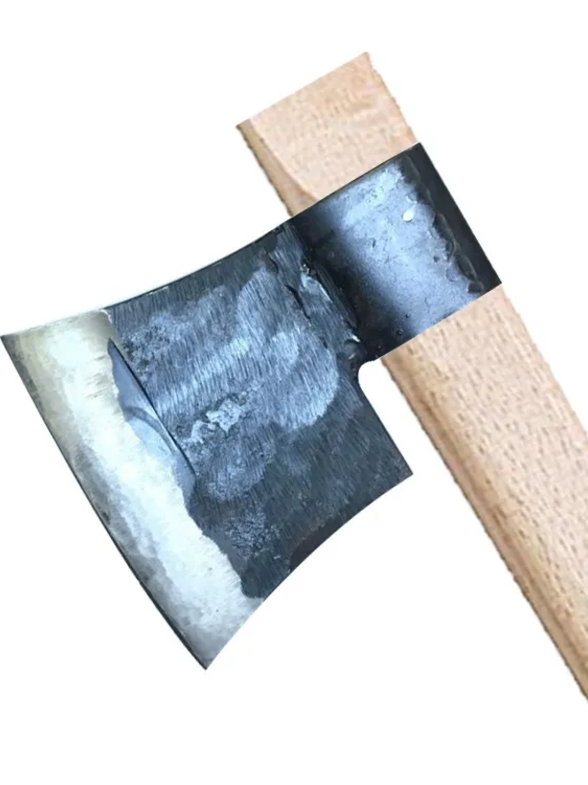 Küçük Sakallı Saplı Nacak - Balta 60cm - Dövme Çelikten