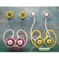 Kuromi Şarjlı Boyun Fanı Vantilatör 2 Kademeli Alk2690