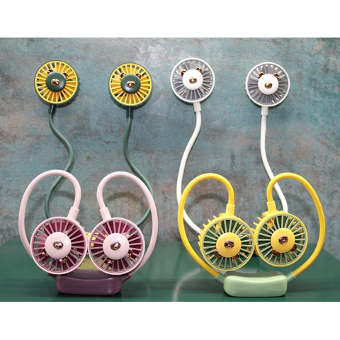 Kuromi Şarjlı Boyun Fanı Vantilatör 2 Kademeli Alk2690