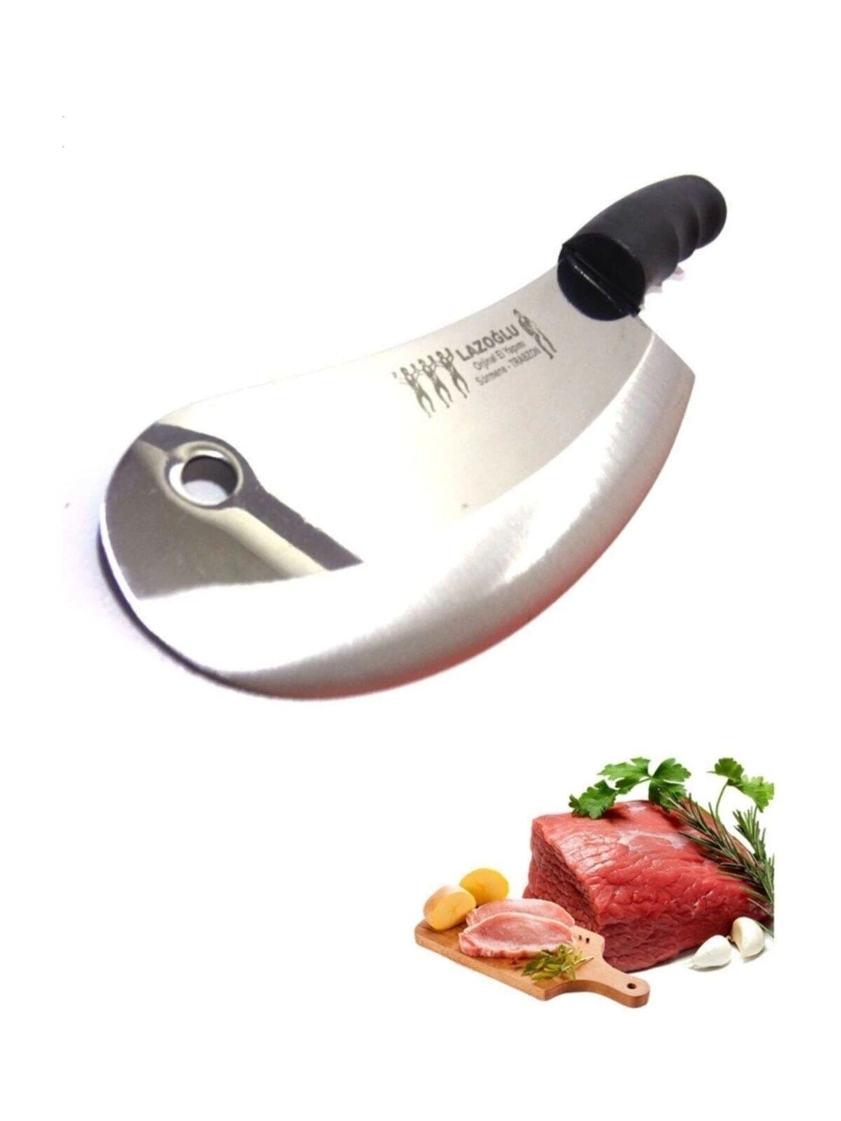 Lazoğlu Orjinal Salata Bıçağı Soğan Bıçağı Pide Kesici Satır Zırh