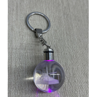 Ledli Sultanahmet Tasarımı Kristal Anahtarlık Alk3804