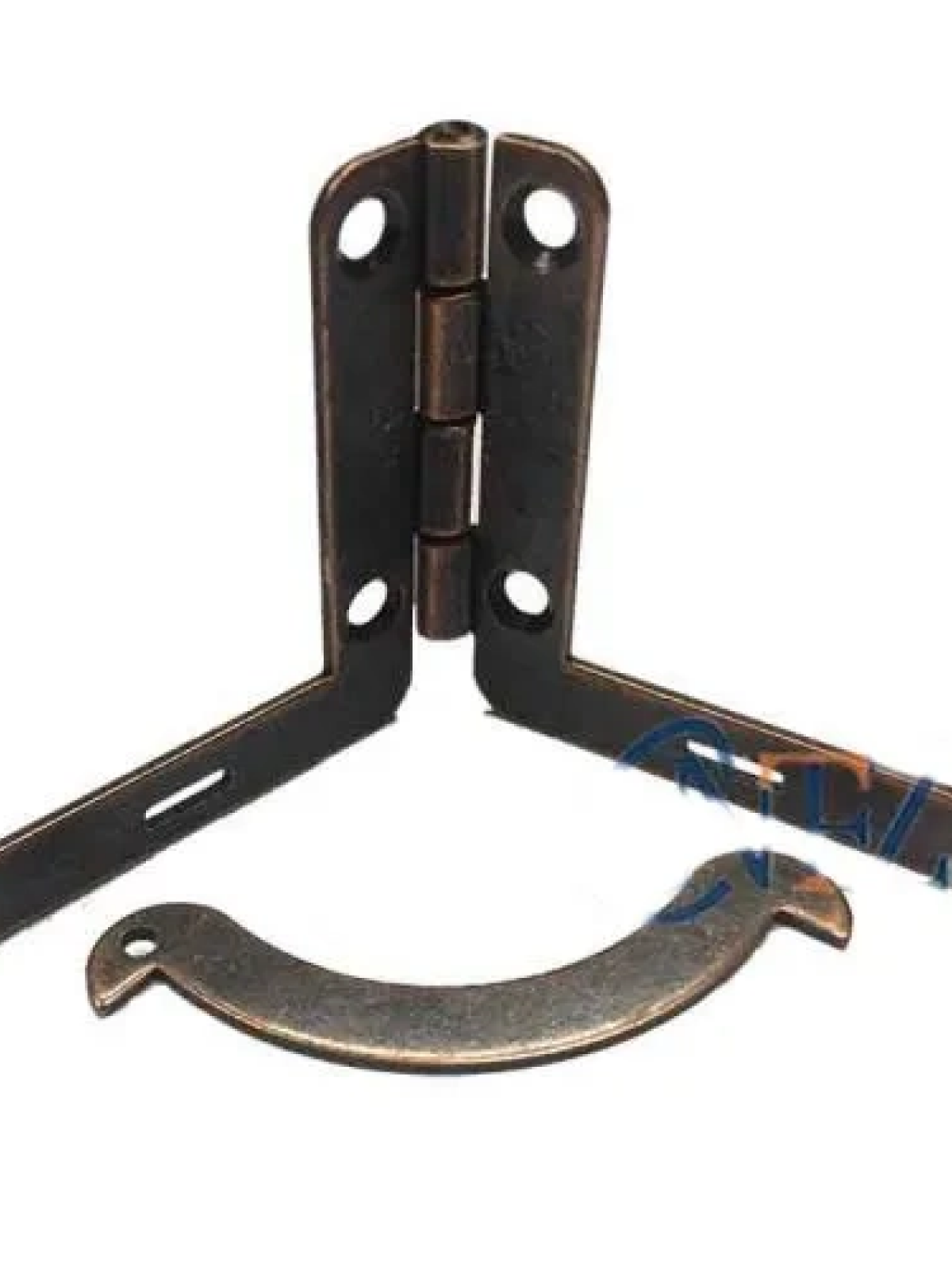 Makaslı Menteşe - 16x36x76mm, Oksit, 100 Adet