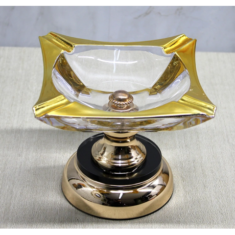 Metal Ayaklı Cam Küllük Alk4881