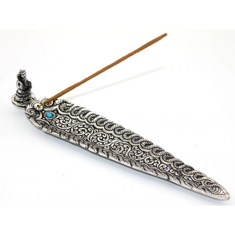 Metal Kayık Ganeşa Tütsülük  Ksk2199